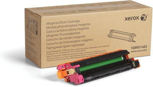 Xerox Genuine Black Drum Cartridge 108R01484-40 000 Pages for Use in Versalink C500/C505 Toner, Standard Capacity in Saudi Arabia