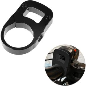 Digital Display Relocation Bracket for Sur Ron X Light Bee Segway X260 X160, Aluminum Speedo Relocation Mount Display Repositioning Tool, Sur Ron Segway Electric Dirt Bike Parts (Black)