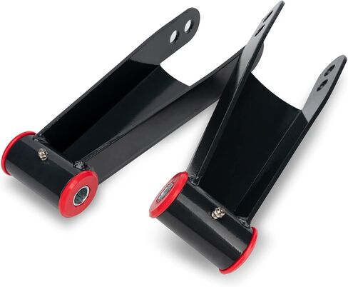 SAVYSPEDY 410730 2 "-3" طقم أغلال تعليق خلفي لخفض أوراق الشجر الربيعية لشاحنات 2001-2010 Chevy Silverado & GMC Sierra 1500HD 2500HD 3500HD 2WD 4WD (2 قطعة) in Kuwait
