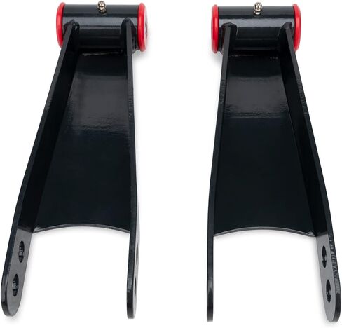 SAVYSPEDY 410730 2 "-3" طقم أغلال تعليق خلفي لخفض أوراق الشجر الربيعية لشاحنات 2001-2010 Chevy Silverado & GMC Sierra 1500HD 2500HD 3500HD 2WD 4WD (2 قطعة) in Kuwait
