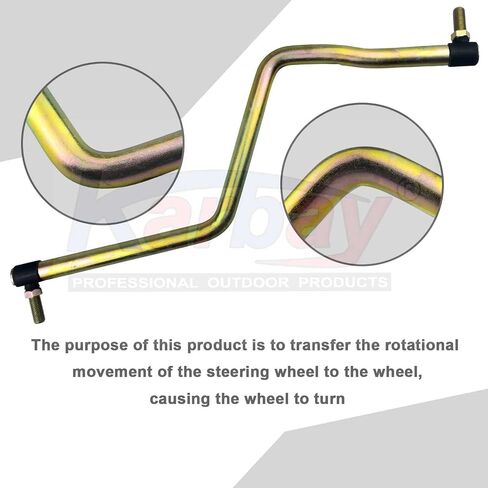 Karbay 175121 532175121 Steering Arm Drag Link Compatible with Husqvarna/Craftsman LT2000 LTX1000 917276827, Connects Sector Gear to The Spindle in Saudi Arabia