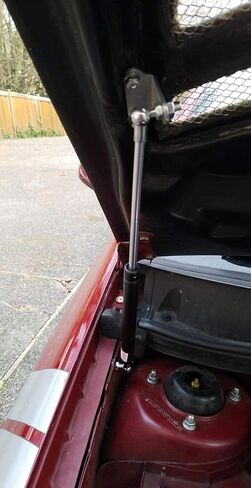 Apexstone 2pcs 100N/22.5LB 15 بوصة زنبرك غاز/دعامة / دعامة / صدمات/مسند رفع مع L-type Mounts in Kuwait