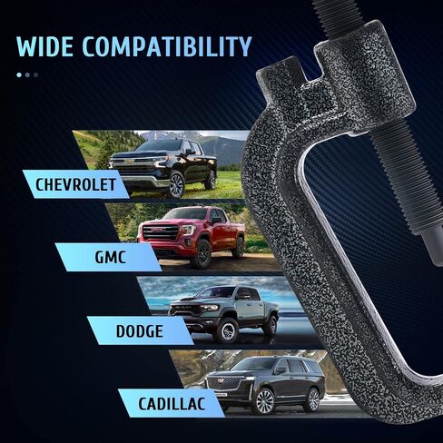 Orion Motor Tech Torsion Bar Unloading Tool, Heavy Duty Torsion Key Tool with C Frame and 0.9" Dia Threaded Rod, Torsion Bar Tool Compatible with Chevy Silverado GMC Dodge Cadillac More in Saudi Arabia