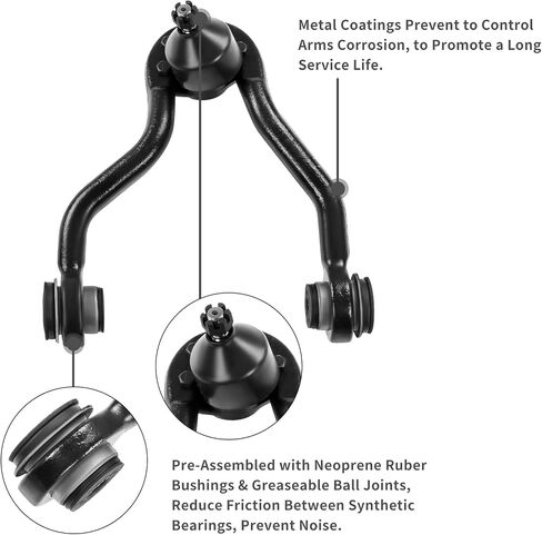 YITAMOTOR Front Suspension Kit Compatible with 1999-2000 Cadillac Escalade, 1995-2000 Chevy/GMC K1500 K2500, 1995-2000 Chevy Tahoe/GMC Yukon -4WD ONLY in Saudi Arabia