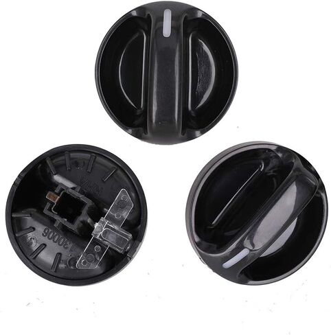 AC Heater Blower Fan Control Knob Replacement for 2000-2006 Toyota Tundra Replaces# 55905-0C010, 559050C010 Set of 3 in Saudi Arabia