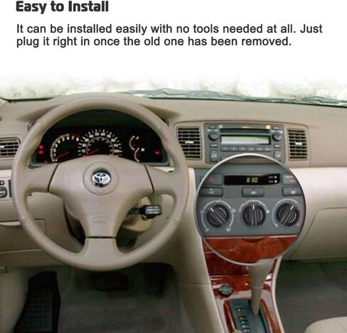 AC Heater Blower Fan Control Knob Replacement for 2000-2006 Toyota Tundra Replaces# 55905-0C010, 559050C010 Set of 3 in Saudi Arabia