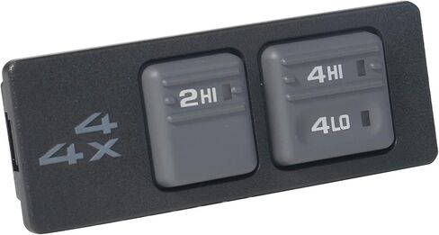 مفتاح اختيار الدفع الرباعي البديل - متوافق مع مركبات Chevy & GMC - K1500 1996-1999، K2500 Suburban، Tahoe، Suburban، 1996-2000 K2500، Yukon - يستبدل 15969707، 19168766، 901-154، 901154 in Saudi Arabia