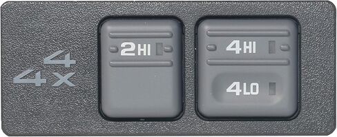 مفتاح اختيار الدفع الرباعي البديل - متوافق مع مركبات Chevy & GMC - K1500 1996-1999، K2500 Suburban، Tahoe، Suburban، 1996-2000 K2500، Yukon - يستبدل 15969707، 19168766، 901-154، 901154 in Saudi Arabia