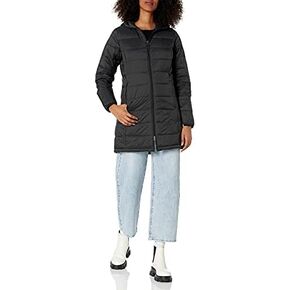 Amazon Essentials Women's Lightweight Water-Resistant Hooded Puffer Coat (Available in Plus Size)