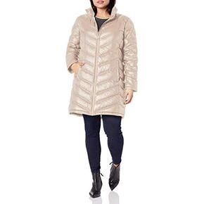Calvin Klein Women's Chevron Quilted Packable Down Jacket (Standard and Plus) in Saudi Arabia