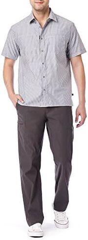 Unionbay Men's Rainier Lightweight Comfort Travel Tech Chino Pants in Saudi Arabia