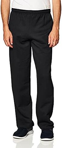 Gildan Adult Fleece Open Bottom Sweatpants with Pockets, Style G18300 in Kuwait
