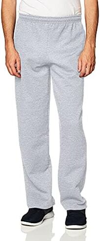 Gildan Adult Fleece Open Bottom Sweatpants with Pockets, Style G18300 in Kuwait