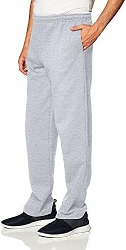 Gildan Adult Fleece Open Bottom Sweatpants with Pockets, Style G18300 in Kuwait