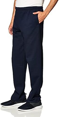 Gildan Adult Fleece Open Bottom Sweatpants with Pockets, Style G18300 in Kuwait
