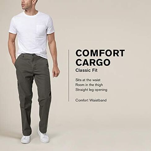 Dockers Men’s Classic Fit Comfort Cargo Pants in Saudi Arabia