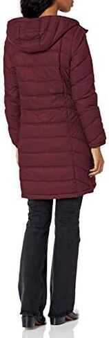 Tommy Hilfiger Women's Mid Length Chevron Quilted Packable Down Jacket in Kuwait