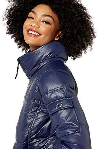S13 Women's Kylie Down Puffer Jacket with Faux Fur Trimmed Hood in Kuwait