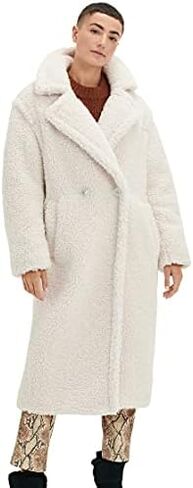 UGG Women's Gertrude Long Teddy Coat in Saudi Arabia