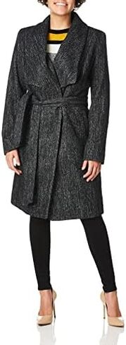 Cole Haan Women's Alpaca Blend Dropped Shoulder Coat in Saudi Arabia