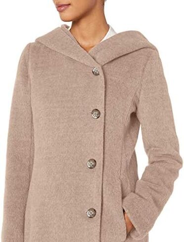 Cole Haan Women's Alpaca Blend Dropped Shoulder Coat in Saudi Arabia