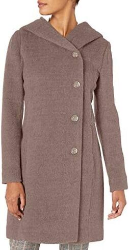 Cole Haan Women's Alpaca Blend Dropped Shoulder Coat in Saudi Arabia