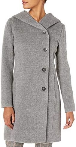 Cole Haan Women's Alpaca Blend Dropped Shoulder Coat in Saudi Arabia