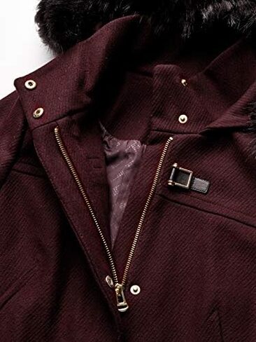 معطف كول هان طويل من الصوف من نسيج قطني طويل من الصوف in Kuwait