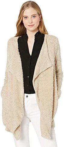 Calvin Klein Women's Long Flyaway Jacket in Saudi Arabia