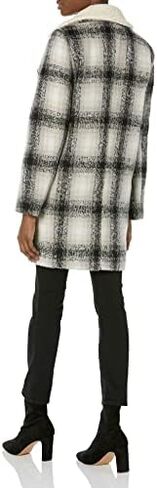 Karen Kane Women's Shearling Collar Coat in Saudi Arabia