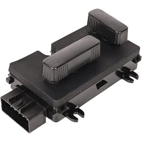 Driver Side Power Seat Adjuster Recline Switch - Compatible with 1999-2007 Cadillac Escalade Chevy Avalanche Silverado Suburban Tahoe GMC Sierra Yukon H2 - Replaces 901-202 12450166