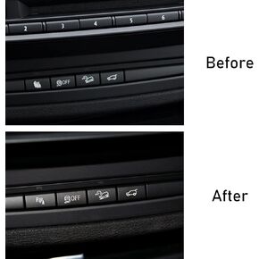 غطاء زر تبديل صندوق السيارة الخلفي من جارونكس متوافق مع BMW X5 E70 2006-2013/ X6 E71 2008-2014 (قطعة واحدة) in Kuwait