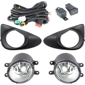 WFLNHB Fog Lights Switch Kit Replacement for 2012-2014 Toyota Yaris Hatchback 2Pcs Front Bumper Lamps in Saudi Arabia