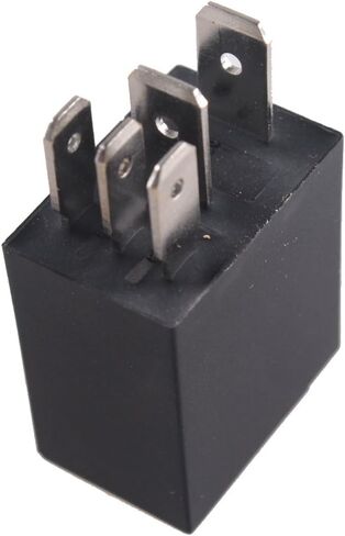 ESUPPORT Car Heavy Duty Relay Switch 12V 30A SPST 4Pin مقاوم للماء للسيارات الكهربائية حزمة من 5 in Kuwait