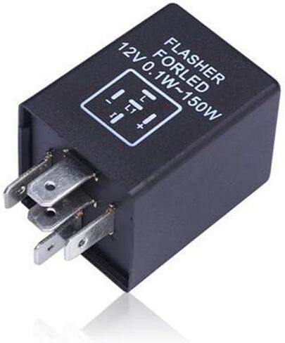 DishyKooker سيارة ضوء 5-Pin LED الإلكترونية مرحل ومضي تستخدم ل LED بدوره إشارة مصابيح كهربائية لملحقات السيارات in Kuwait