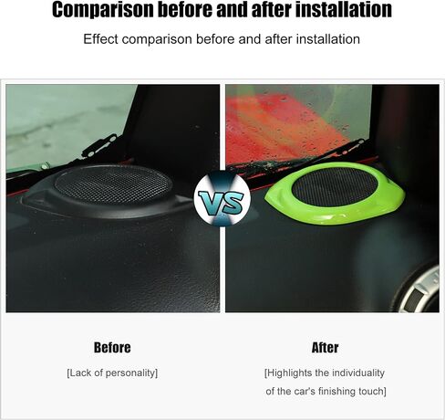 A Pillar Speaker Decoration Cover Trim for Jeep Wrangler JK & Unlimited 2015-2017 Interior Accessories(Black) in Kuwait