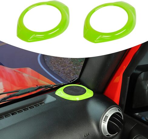 A Pillar Speaker Decoration Cover Trim for Jeep Wrangler JK & Unlimited 2015-2017 Interior Accessories(Black) in Kuwait