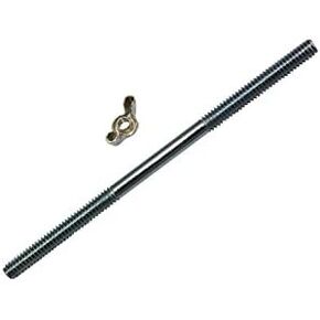 Air Cleaner Stud, 5" Long with Wing Nut (White Zinc Steel) in Kuwait
