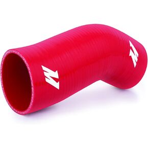 Mishimoto MMHOSE-WRX-AM8RD Silicone 80mm Airbox Hose, Compatible With Subaru Impreza WRX/STI 2001-2007 Red