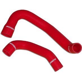Mishimoto MMHOSE-WR6-97BK Silicone Water Hose Kit Compatible With Jeep Wrangler 6Cyl 1997-2006 Black