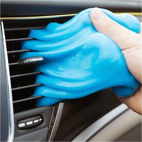 Moly Magnolia Cleaning Gel for Car, Universal Detailing Putty Gel Detail Tools Car Interior Cleaner, Removal Putty Keyboard Cleaner for Car Vents, PC, Laptops, Cameras (Blue)