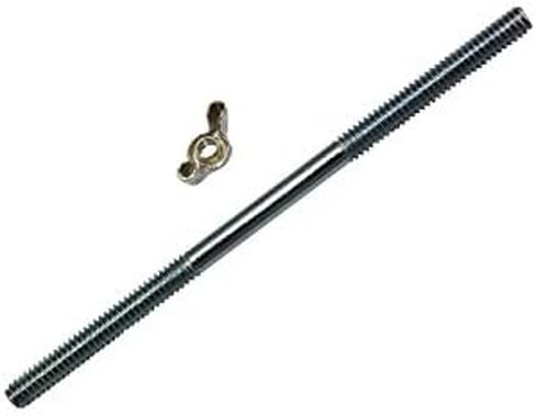 Air Cleaner Stud, 5" Long with Wing Nut (White Zinc Steel) in Kuwait