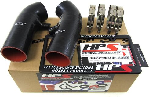 HPS 87-68426-BLK-1 Black Silicone Air Intake Hose (Post MAF Tube) in Saudi Arabia