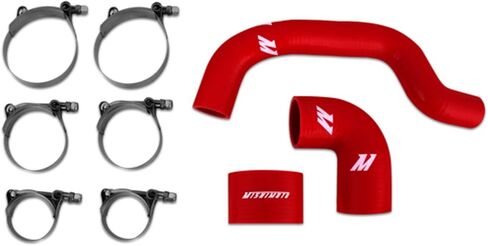 Mishimoto MMHOSE-SUB-INT4BK Silicone Intercooler Hoses Compatible With Subaru WRX/STI 2004-2007 Black in Saudi Arabia