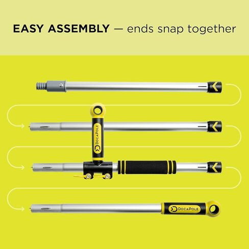 مجموعة تنظيف السيارة من دوكابول مع عمود تمديد بطول 1.8 متر: تتضمن مجموعة التفصيل والغسل فرشاة ناعمة، ممسحة مطاطية، قفاز (2X)، رأس تنظيف من الألياف الدقيقة ومقبض طويل 4 قطع in Kuwait