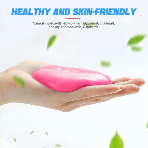 Moly Magnolia Cleaning Gel for Car, Universal Detailing Putty Gel Detail Tools Car Interior Cleaner, Removal Putty Keyboard Cleaner for Car Vents, PC, Laptops, Cameras (Blue) in Saudi Arabia