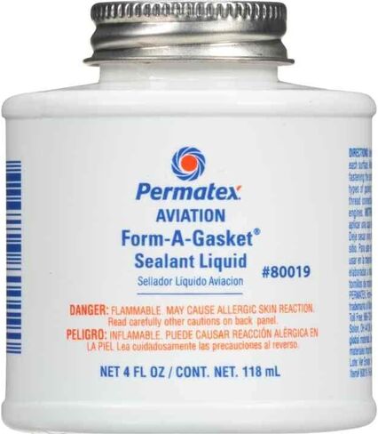 Permatex 80019 Aviation Form-A-Gasket رقم 3 مانع التسرب، 4 أونصة. in Kuwait