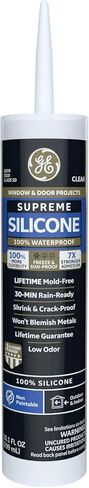 GE M90016 مانع تسرب السيليكون الفائق للنوافذ والأبواب، 10.1 أونصة، شفاف in Kuwait