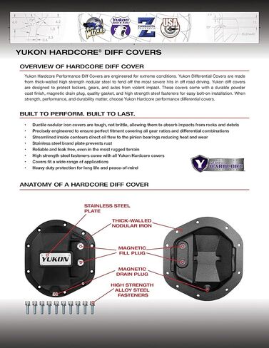 Yukon Gear & Axle (YCGF9) Gasket for Ford 9 Differential in Saudi Arabia
