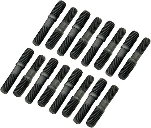 Mr. Gasket Screw-in R/Arm Studs 3/8" 16Pc, Black in Saudi Arabia